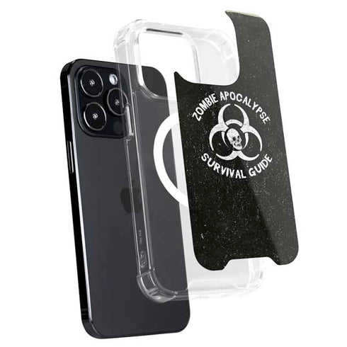 Zombie Apocalypse Survival Guide iPhone 16 Pro MagSafe Case